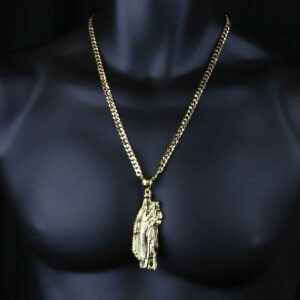 18k Gold Plated MARY & BABY JESUS w/24