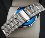 Men's Iced Bling Watch, Pinky Ring & Tennis 1 Row Bracelet Jewelry Set
