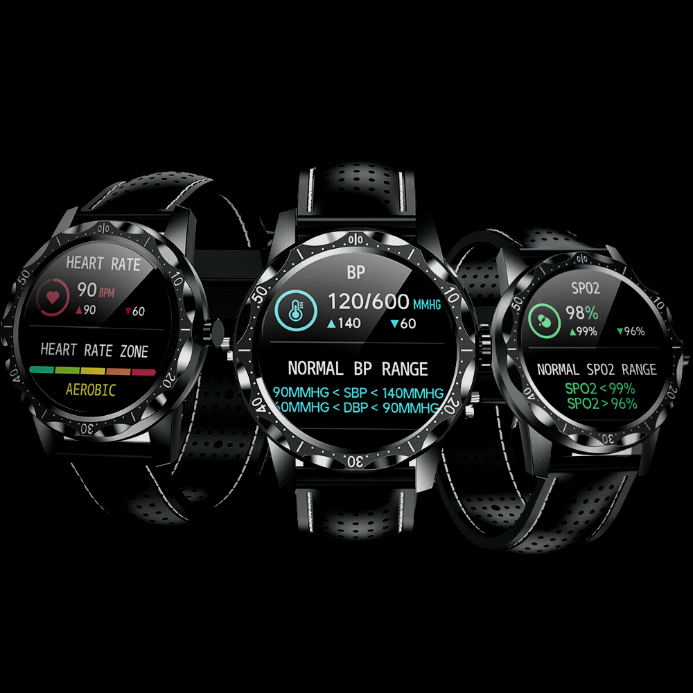 Unisex Bluetooth 5.0 SKY1 Plus Smart Watch Touch Screen Wristwatch