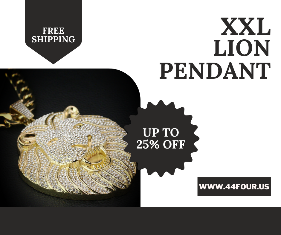 The Lion Pendant is also a great gift idea for your boyfriend, husband, brother, or any special man in your life.