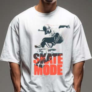 Skate Mode Graphic Tee: Streetwear Skateboard T-Shirt
