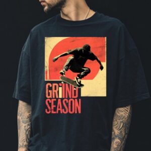 Grind Season Graphic Tee: A Street Skater Shirt Must-Have