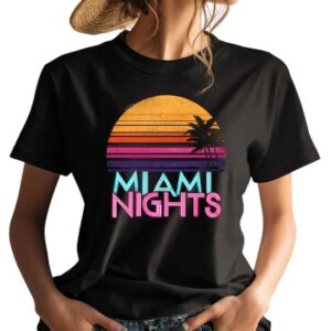 Miami Nights Graphic Tee: Unisex Concert T-Shirt