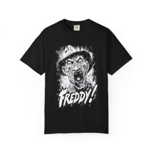 Freddy Krueger Graphic T-Shirt, Vintage Bold Urban Style Tee