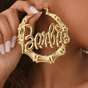 Barbie Gold Hoop Earrings for Women
