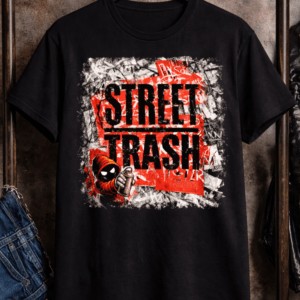 Street Trash Punk Graphic T-Shirt | Streetwear Clothing | Goth Fashion Graphic Tee